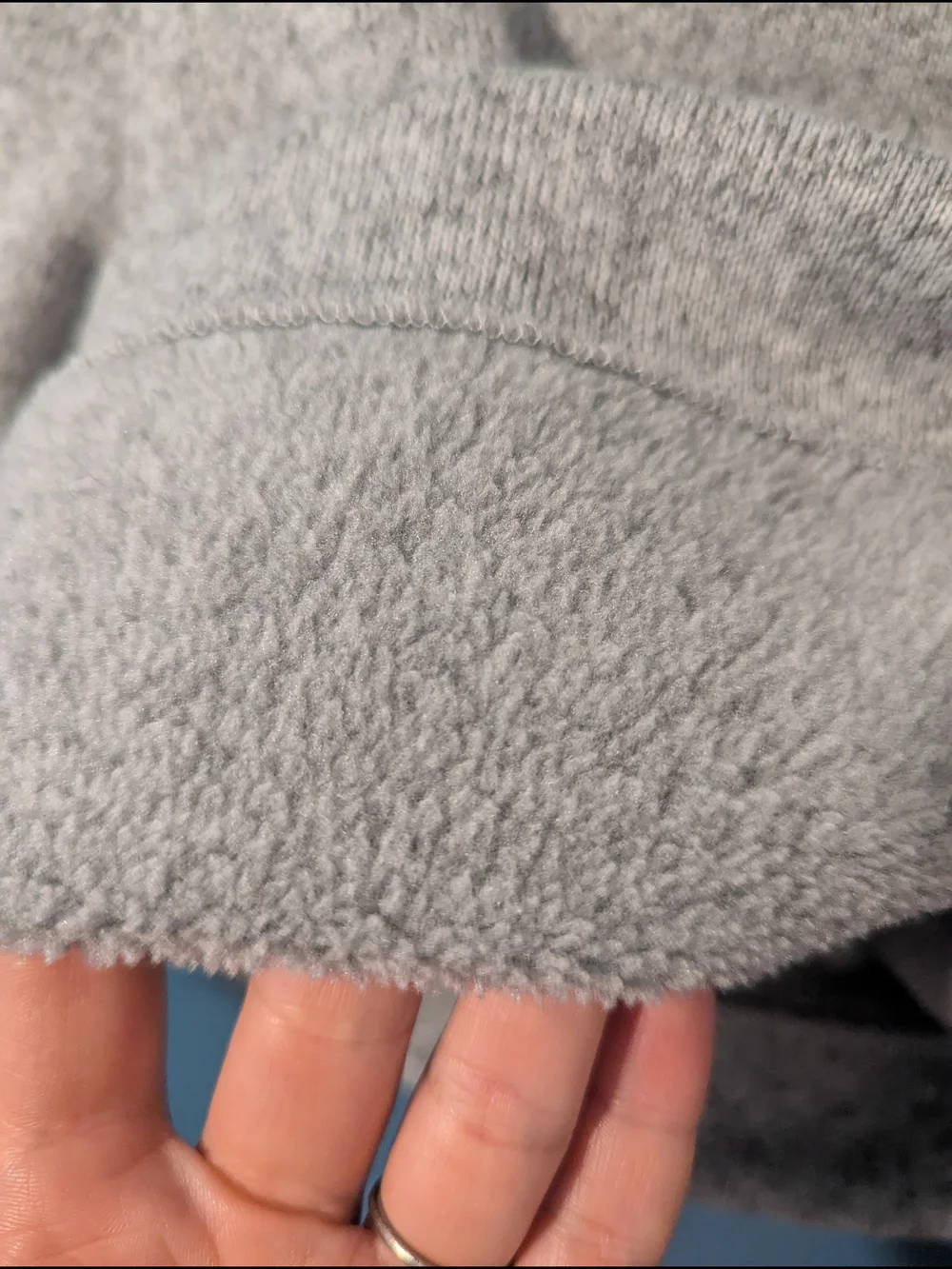 OshKosh B'gosh Heather Gray Shawl-Collar Pullover Hoodie